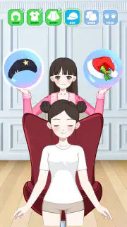 Left or right: Magic Dress up screenshot 2