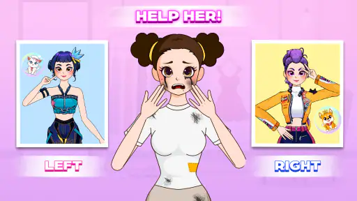 Left or Right: Star Girl Style screenshot 7