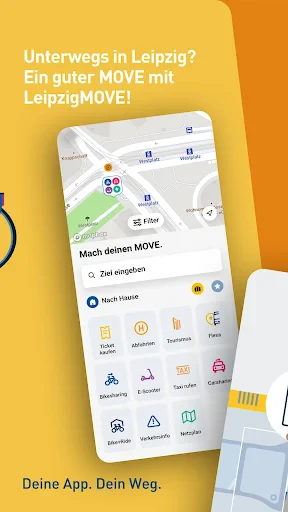 LeipzigMOVE - ÖPNV Fahrplan screenshot