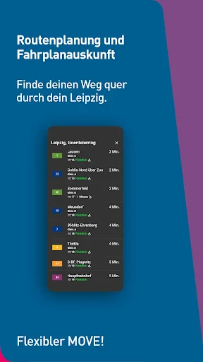 LeipzigMOVE - ÖPNV Fahrplan screenshot