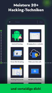 Lern ethisches Hacken:Hacker X screenshot 2