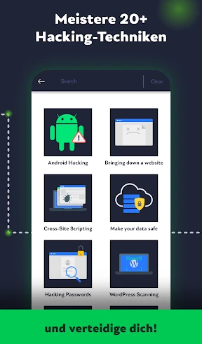 Lern ethisches Hacken:Hacker X screenshot