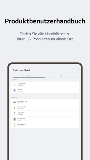 LG ThinQ screenshot
