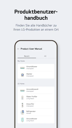LG ThinQ screenshot