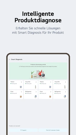 LG ThinQ screenshot