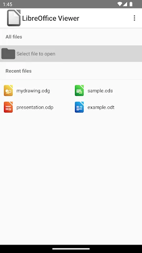 LibreOffice Viewer screenshot