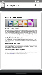 LibreOffice Viewer screenshot 2