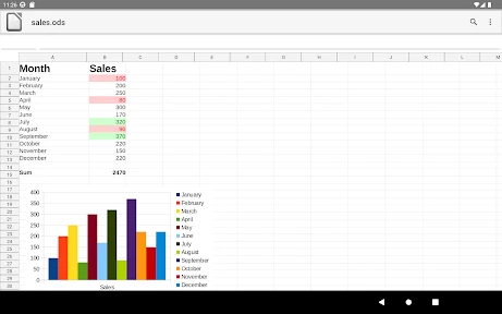 LibreOffice Viewer screenshot