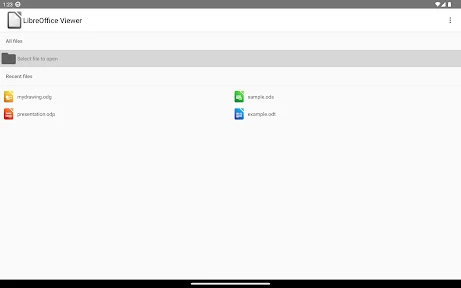 LibreOffice Viewer screenshot