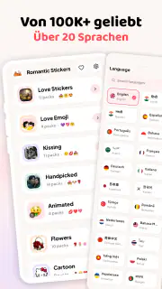 Liebessticker Kuss WASticker screenshot 7