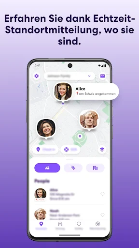 Life360: Standortfreigabe screenshot