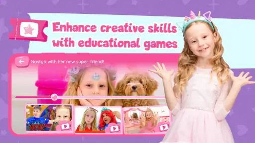 Like Nastya: Spiele & Videos screenshot 2