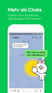 LINE: Anrufe und Nachrichten screenshot 1