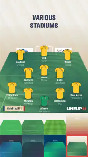 LINEUP11: Fußballaufstellung screenshot 4