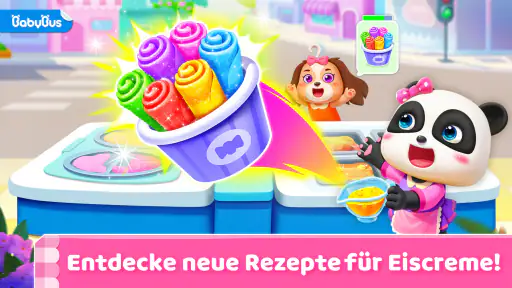 Little Pandas Eiscreme-Spiel screenshot