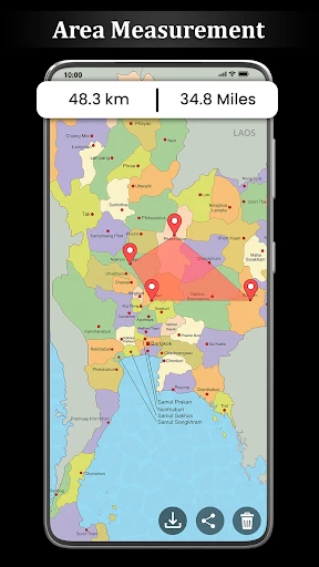 Live-Erdkarte: GPS-Navigation screenshot