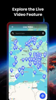 Live Erdkarte & GPS-Tracker screenshot 2