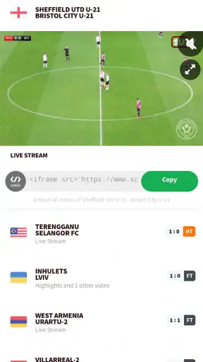Live Fussball TV. Sport Stream screenshot