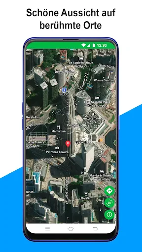 Live-Satellitenkarte der Erde screenshot