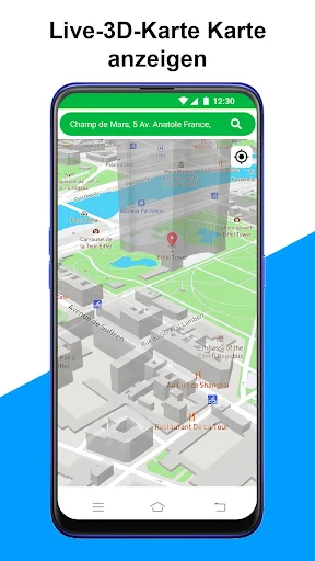 Live-Satellitenkarte der Erde screenshot
