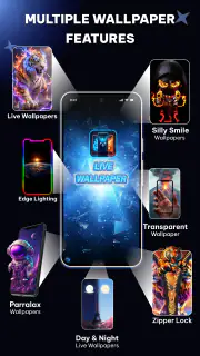3D Live Wallpaper Maker 4K screenshot 1