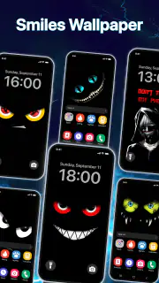 Live Wallpaper: Silly Smiles screenshot 2