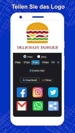 Logo erstellen & Logo Designer screenshot