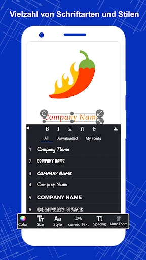 Logo erstellen & Logo Designer screenshot