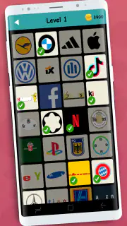Logo Test: Marken Quiz screenshot 1