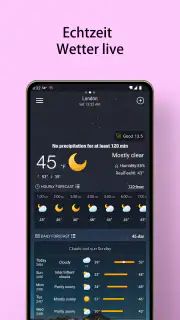 Lokale Wettervorhersage screenshot 1