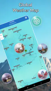 Lokales Wetter：Alarm-Widget screenshot 6