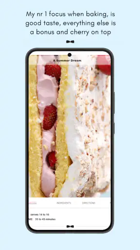 Love, Manuela The Baking APP screenshot