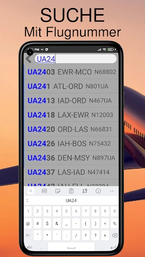 Luftverkehr - Flugradar screenshot