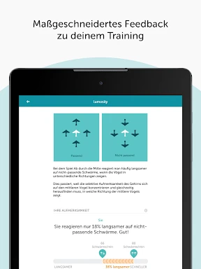 Lumosity: Gehirnspiele screenshot