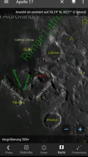Lunarskop Pro Mondansicht screenshot 2