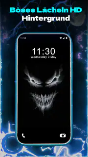 Lustiges Lächeln Hintergründe screenshot 2