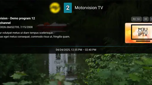 M3U IPTV screenshot 6
