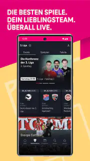 MagentaSport - Dein Live-Sport screenshot 1