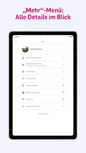 MagentaZuhause App: Smart Home screenshot