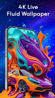 Magic Fluid: 4D Live Wallpaper screenshot 2