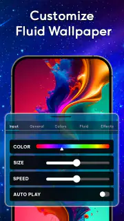 Magic Fluid: 4D Live Wallpaper screenshot 5