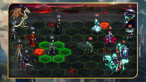 Magic War Legends: Taktik RPG screenshot 4
