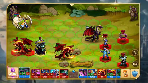 Magic War Legends: Taktik RPG screenshot 5