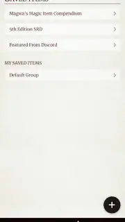 Magwa's Magic Item Compendium screenshot 4