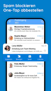 Mail, Alle E-Mail-Posteingänge screenshot 3