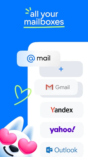 Mail: Post, Cloud, Kalender screenshot