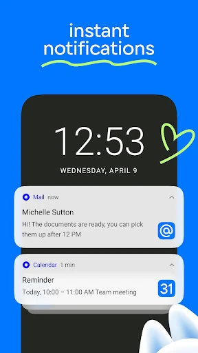 Mail: Post, Cloud, Kalender screenshot