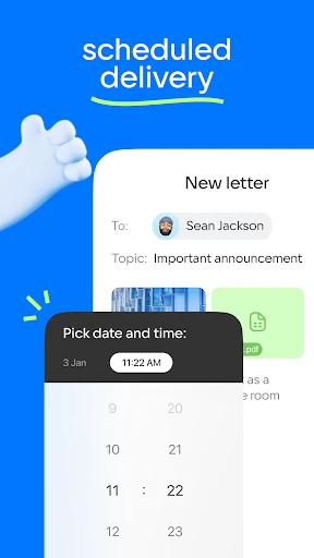 Mail: Post, Cloud, Kalender screenshot