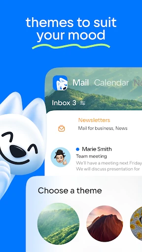 Mail: Post, Cloud, Kalender screenshot