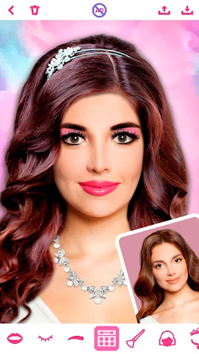 Make-up Braut screenshot